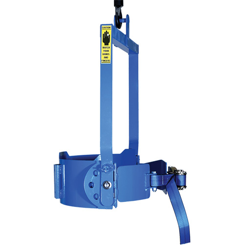 Ensemble de l&egrave;ve-baril manuel inclinable, Baril de 55 gal. US (45 gal. imp.), Capacit&eacute; 800 lb/363 kg Planification Entrepots Molloy
