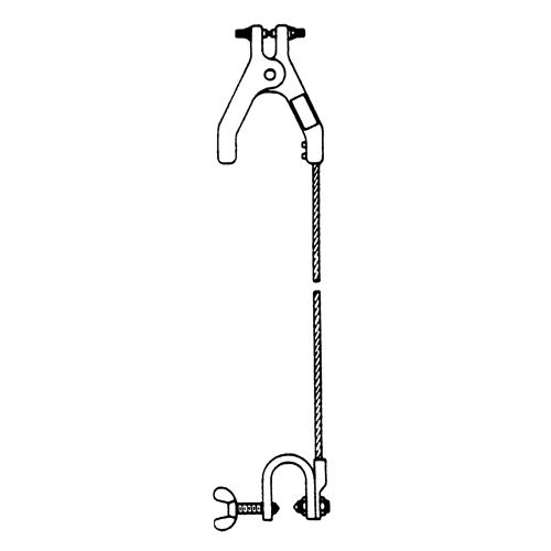 Heavy-Duty Bonding & Grounding Wire Assemblies - Hand Clamps & C-Clamps Planification Entrepots Molloy