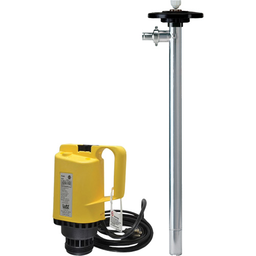 Electric Drum Pumps, Stainless Steel, 54.5 GPM Planification Entrepots Molloy