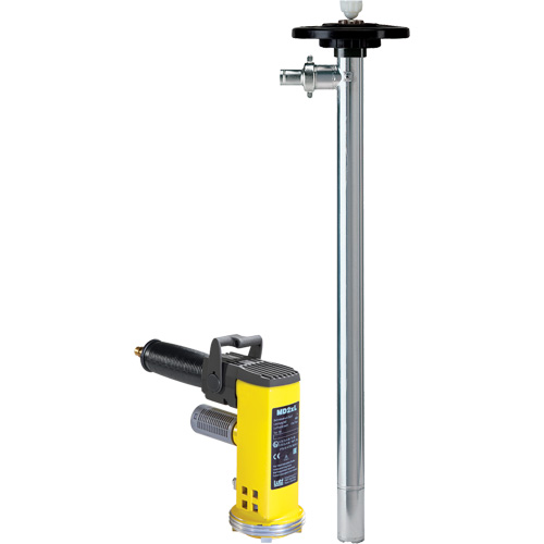 Pompes &agrave; tambour &agrave; air comprim&eacute;, Acier inoxydable, 26 gal./min Planification Entrepots Molloy