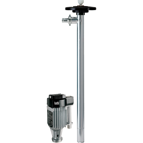 Pompes &agrave; tambour &eacute;lectriques, Acier inoxydable, 27 gal./min Planification Entrepots Molloy