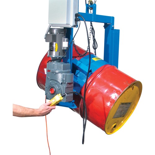 BASCULE BARIL POUDRE 3 PHASES/230V CAP 1500LB, Baril de 55 gal. US (45 gal. imp.), Capacit&eacute; 1500 lb/680 kg Planification Entrepots Molloy