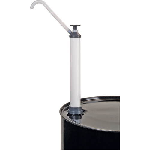 Pompe de type &agrave; tirer pour baril , Pour 5-55 gal., 16 oz/course Planification Entrepots Molloy