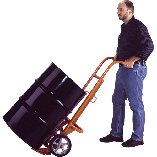 Ergonomic Drum Trucks, Steel Construction, 55 - 85 US Gal. (45 - 70 Imperial Gal.) Planification Entrepots Molloy