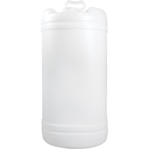 Polyethylene Drums -Tight Head, 15 US gal. (12.49 imp. Gal.), Closed Top, Natural Planification Entrepots Molloy