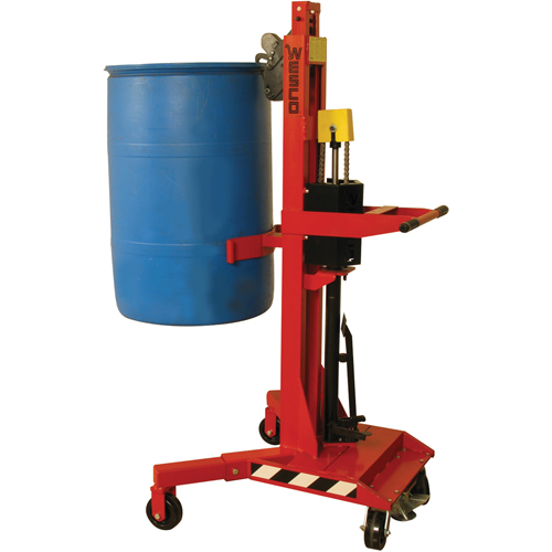 Manipulateur ergonomique de baril &agrave; port&eacute;e &eacute;lev&eacute;, DM-100-HR, 30 - 85 gal. US (25 - 70 gal. imp.) Planification Entrepots Molloy