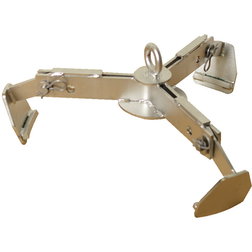 Leveur de baril universel en acier inoxydable, UDL-SS, 30 - 55 gal. US (25 - 45 gal. imp.), Cap. 1000 lb/453 kg Planification Entrepots Molloy