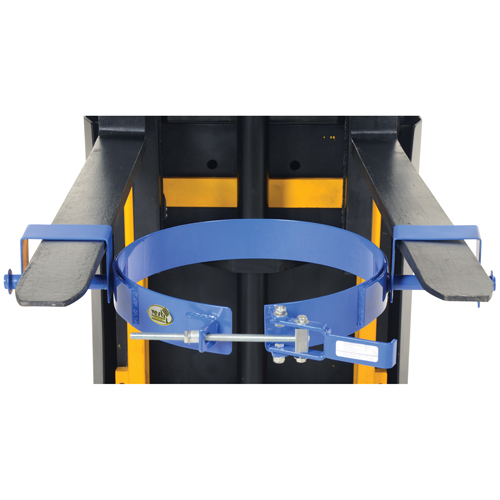 Anneau de bascule pour baril, Baril de 55 gal. US (45 gal. imp.), Capacit&eacute; 1200 lb/ 544 kg Planification Entrepots Molloy