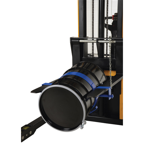 Anneau de bascule pour baril, Baril de 55 gal. US (45 gal. imp.), Capacit&eacute; 1200 lb/ 544 kg Planification Entrepots Molloy