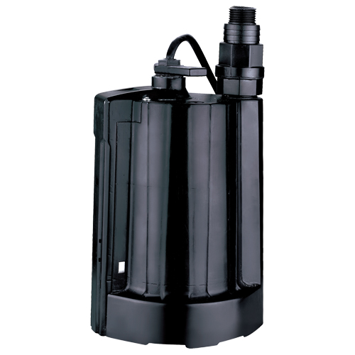 Automatic Submersible Utility Pump, 1/3 HP, 2160 GPH, 115 V, 4 A Planification Entrepots Molloy