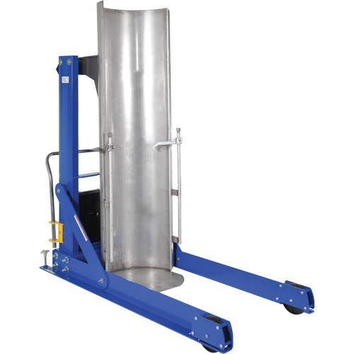 Tombereau hydraulique portatif pour baril, Pour 30 - 55 gal. US (25 - 45,8 gal. imp.) Planification Entrepots Molloy
