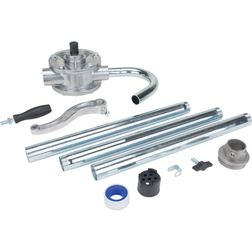 Pompe rotative pour baril, Aluminium, Pour capacit&eacute; 5-55 gal., 9,5 oz/course Planification Entrepots Molloy