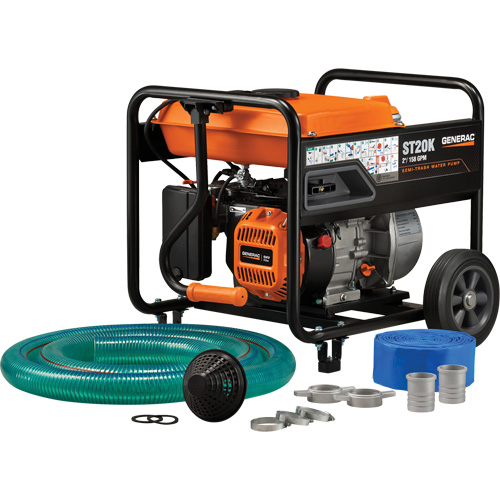 Trousse de pompe &agrave; eau &agrave; semi-r&eacute;sidus, 158 gal./min, 208 cc, 4 cycles OHV Planification Entrepots Molloy