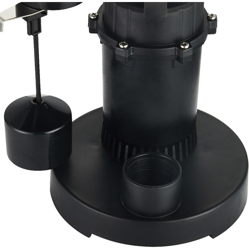 Thermoplastic Submersible Sump Pump, 2560 GPH, 115 V, 4.6 A, 1/3 HP Planification Entrepots Molloy