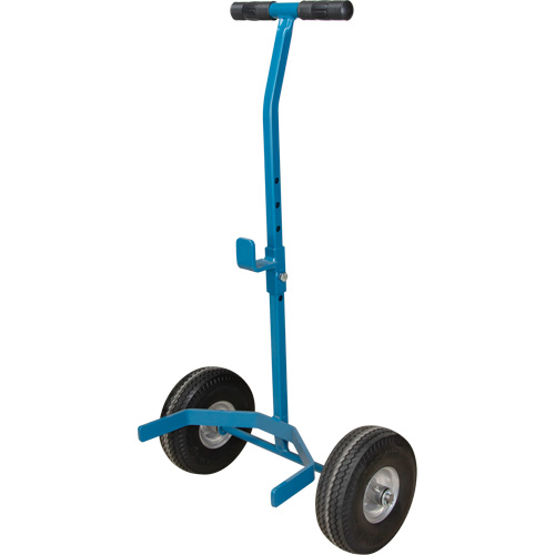 Chariot &agrave; cylindres, Roues Anticrevaison, Base de 15-1/2" W x 14-1/4" L, 600 lb Planification Entrepots Molloy