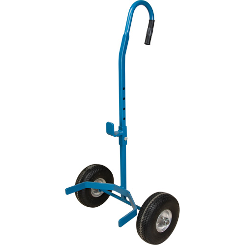 Chariot &agrave; cylindres, Roues Anticrevaison, Base de 15-1/2" W x 14-1/4" L, 600 lb Planification Entrepots Molloy