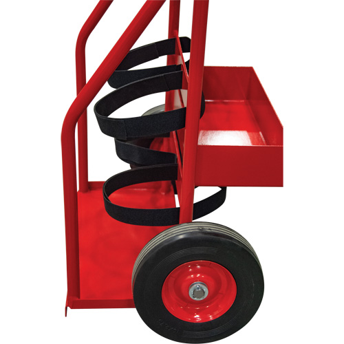 Chariot de prevention d'incendie pour travaux &agrave; chaud, Roues Semi-pneumatique, Base de 17,75" la x 8,9" lo, 100 lb Planification Entrepots Molloy