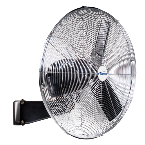 Ventilateur mural non-oscillant, Industriel, 2 vitesses, Diam&egrave;tre de 30" Planification Entrepots Molloy