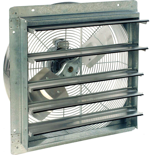Ventilateurs d'&eacute;vacuation &agrave; volets Planification Entrepots Molloy