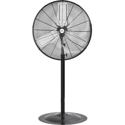 Ventilateur oscillant sur socle, Robuste, 2 Vitesses, Diam&egrave;tre de 30" Planification Entrepots Molloy