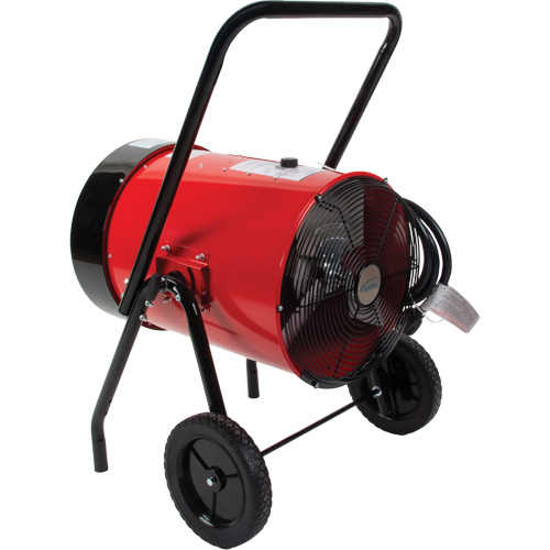 Portable Salamander Heater, Contractor, Electric, 34121 BTU/H Planification Entrepots Molloy