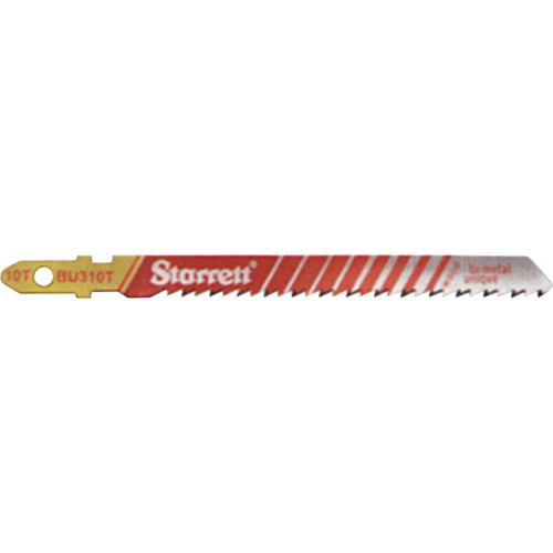 Lames pour scie sauteuse Unified Shank, Bim&eacute;tal, 3" lo, 10 dents par pouce Planification Entrepots Molloy