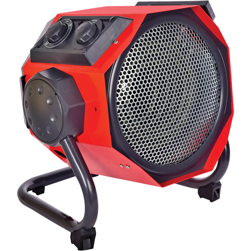Heavy-Duty Tilted Heater, Ceramic, Electric, 19107 BTU/H Planification Entrepots Molloy