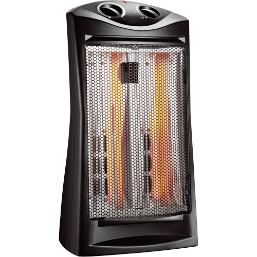 Radiateur portable &agrave; infrarouge, Chaleur radiante, &eacute;lectrique, 5120 BTU/H Planification Entrepots Molloy