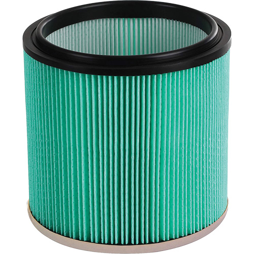 Filter for Wet & Dry Vacuums, Cartridge/Hepa, Fits 16 US gal. Planification Entrepots Molloy