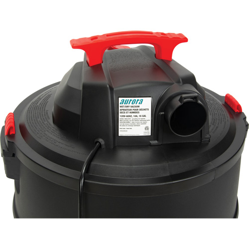 Aspirateur, Secs-humides, 6 CV, 16 gal. US (60,6 litres) Planification Entrepots Molloy