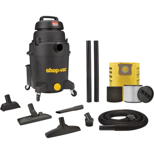 Shop Vacuum, Wet-Dry, 6 HP, 10 US Gal. (37.9 Litres) Planification Entrepots Molloy