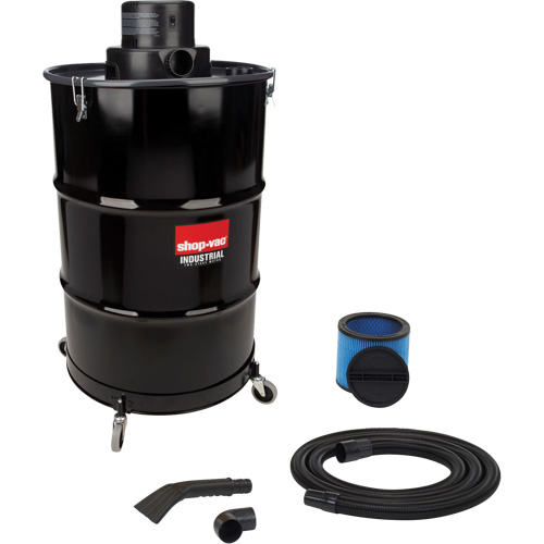 Shop Vacuum, Wet-Dry, 3 HP, 55 US Gal. (208.2 Litres) Planification Entrepots Molloy