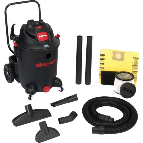 SVX2 Utility Shop Vacuum with Cart, Wet-Dry, 6.5 HP, 14 US Gal. (53 Litres) Planification Entrepots Molloy
