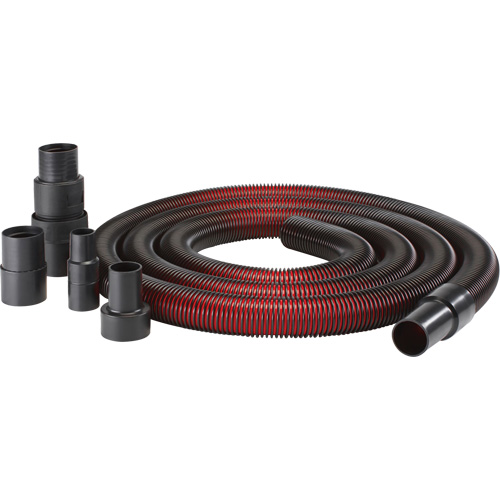 Tuyau 1-1/2" x 12' de qualit&eacute; sup&eacute;rieure r&eacute;sistant &agrave; l&eacute;crasement avec adaptateur Planification Entrepots Molloy