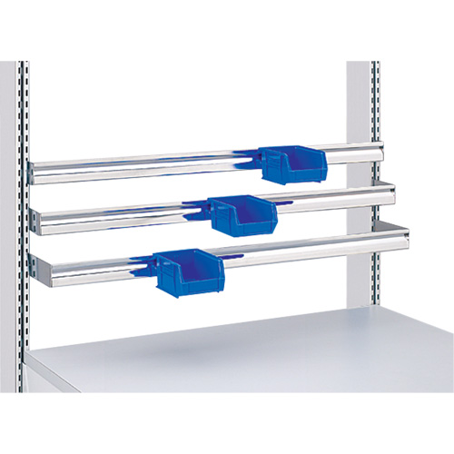 Modular Ergonomic Workstations - Light-Duty Parts Bin Rails Planification Entrepots Molloy