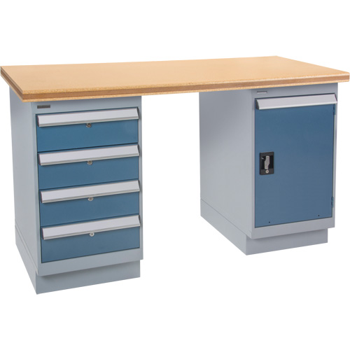 Pre-Designed Workbench, 72" W x 36" D x 34" H, 2500 lbs. Capacity Planification Entrepots Molloy