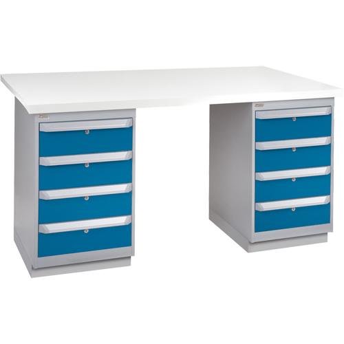 &eacute;tabli pr&eacute;conçu, 72" la x 30" p x 34" h, Capacit&eacute; 2500 lb Planification Entrepots Molloy