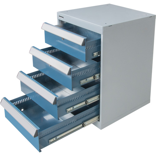 &eacute;tabli &agrave; quatre tiroirs sur pi&eacute;destal, 18" la x 21" p x 28" h Planification Entrepots Molloy