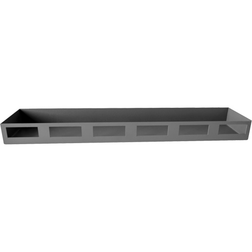 Cabinet Door Tray, 18" x 10 lbs. Capacity, Grey Planification Entrepots Molloy