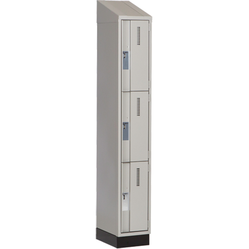 Casiers robustes Concorde, 3 niveaux, 12" x 18" x 82", Acier, Gris, Soud&eacute; (assembl&eacute;) Planification Entrepots Molloy