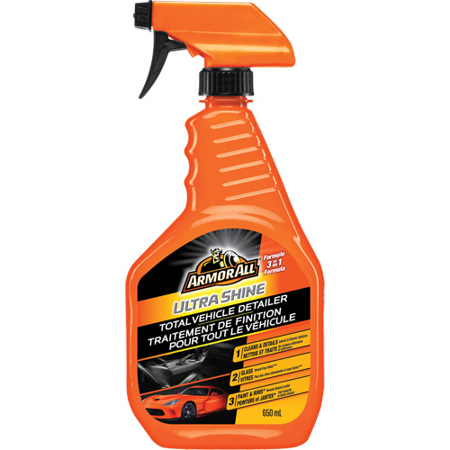 Ultra Shine Total Vehicle Detailer, 650 ml, Trigger Bottle Planification Entrepots Molloy