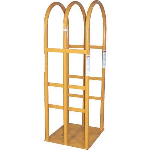 T104 3-Bar Earthmover Tire Inflation Cage Planification Entrepots Molloy