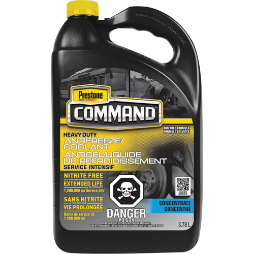 Command&reg; Heavy-Duty Nitrate-Free Extended Life Concentrate Antifreeze/Coolant, 3.78 L, Jug Planification Entrepots Molloy