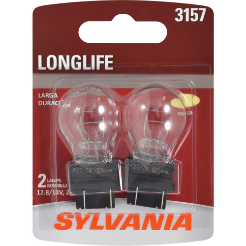3157 Mini-ampoule automobile &agrave; longue dur&eacute;e de vie, Incandescente, 26,9 W/8,3 W, Blanc cass&eacute; Planification Entrepots Molloy