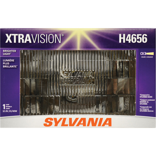 Phare automobile scell&eacute; XtraVision H4656, Halog&egrave;ne, 35 W/55 W, Blanc cass&eacute; Planification Entrepots Molloy