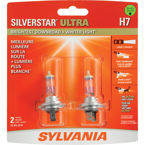 Ampoule de feu avant SilverStar H7, Halog&egrave;ne, 56 W, Blanc cass&eacute; Planification Entrepots Molloy