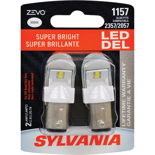1157 Zevo&reg; Mini Automotive Bulb, LED, 1.7 W, White Planification Entrepots Molloy