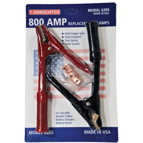 Pinces robustes de calibre professionel pour c&acirc;bles de d&eacute;marrage 800 A Planification Entrepots Molloy