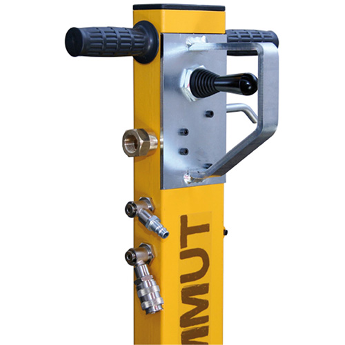 Cric Mammut &agrave; 3 &eacute;tapes, 88 tonnes, Air comprim&eacute;/hydraulique Planification Entrepots Molloy