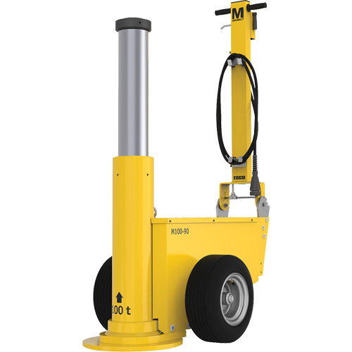 Cric Mammut, 110 tonnes, Air comprim&eacute;/hydraulique Planification Entrepots Molloy